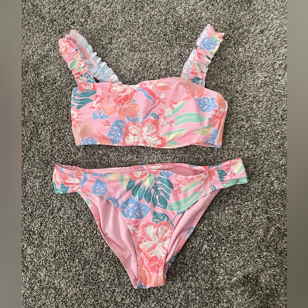 Jessica Simpson Floral Bikini